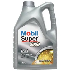 Моторное масло Mobil Super 3000 Formula V 0W-20 / 5л Моторное масло Mobil Super 3000 Formula V 0W-20 / 5л