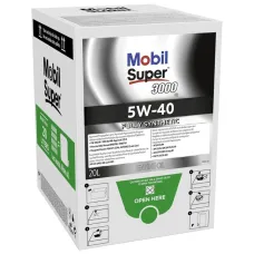 Олива моторна Mobil Super 3000 x1 5W-40 BAG-IN-BOX  20л