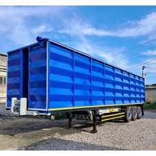 Напівпричіп-зерновоз зі сталевим кузовом PAN-TECH 60 куб.м